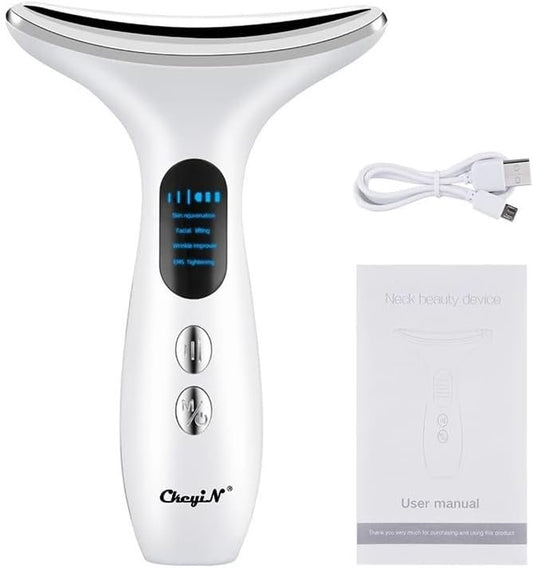 CkeyiN EMS Face Massager Light Therapy Machine