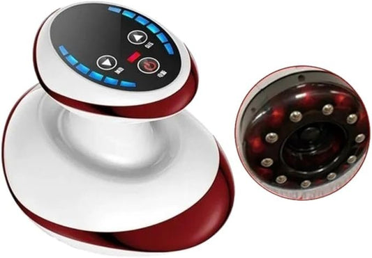 Home Electric Guasha Vaccum Suction Cup Heating Fat Burner Anti-cellulite Massager
