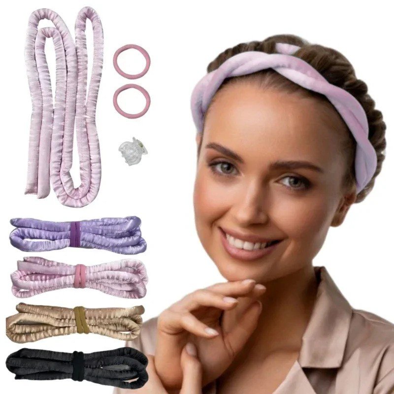 Heatless Curling Rod Hair Curlers