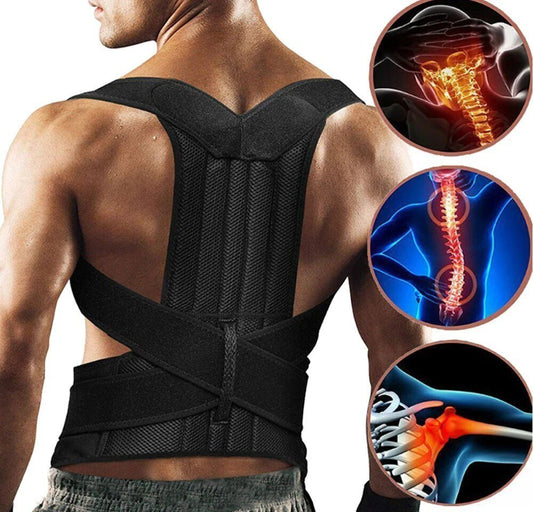 Back Support Corrector Vest Improve Spine Clavicle Posture - L