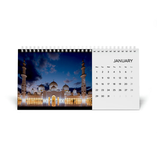 2024 Desk Calendar - UAE ABU DHABI