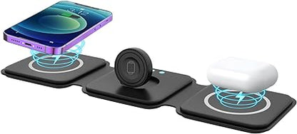 3-in-1Foldable Wireless Charger for iPhone