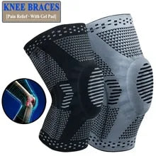 Knee Brace Knee Support with Gel Pad &Side Stabilizers