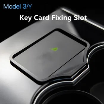 Car Key Position Engine Start Card Holder Fixer