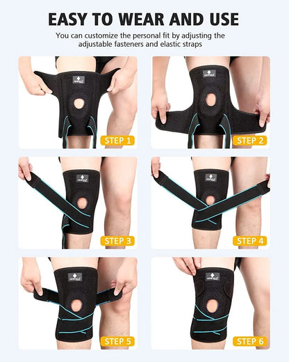 Knee Brace with Side Stabilizers