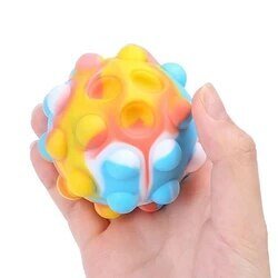 Squishy Rainbow Bubble Ball