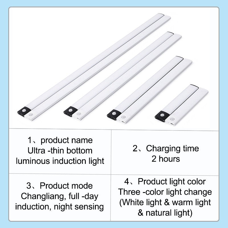 Led Light Wireless Motion Sensor Led Lamp